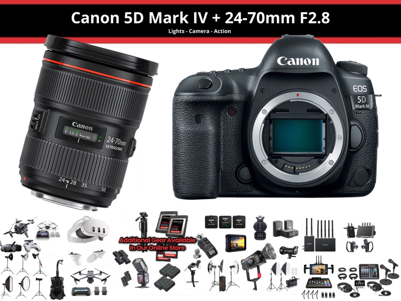Canon 5d mark iv + 24-70mm f2.8