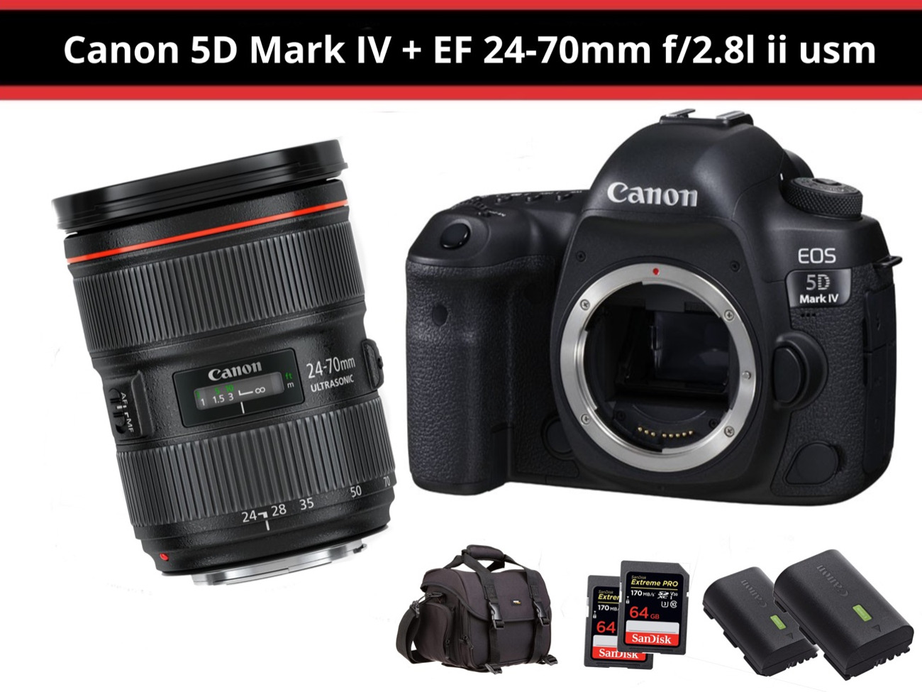 Canon 5d mark iv + 24-70mm f/2.8