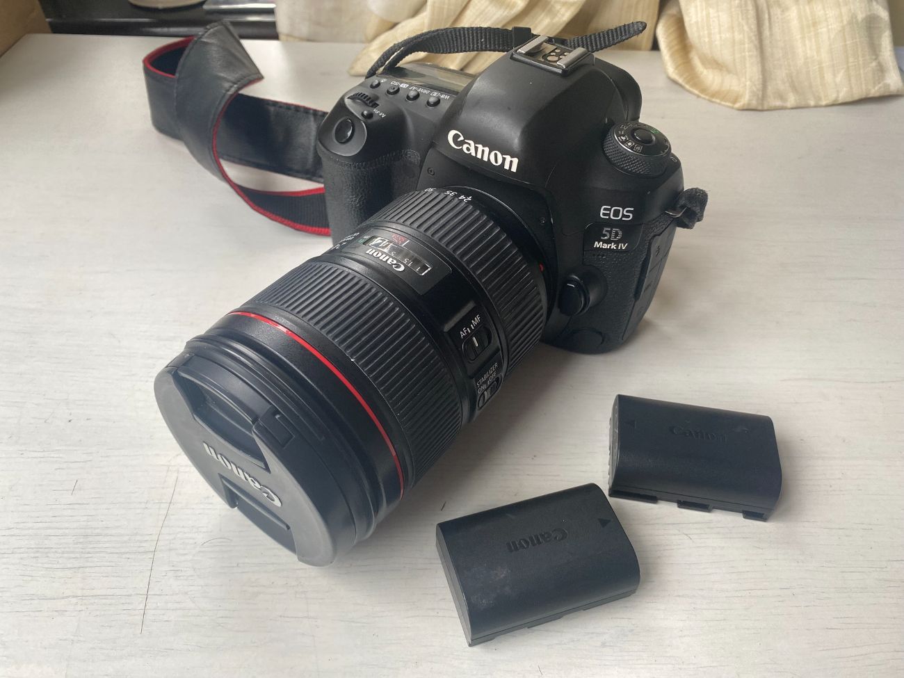 Canon 5d mark iv with 24-105mm f/4 lens