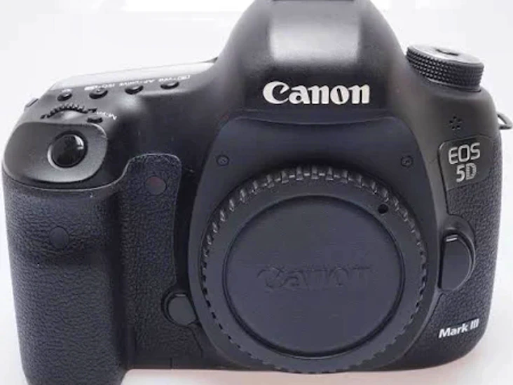Canon 5d markiii body. can include memory cards, battery and charger