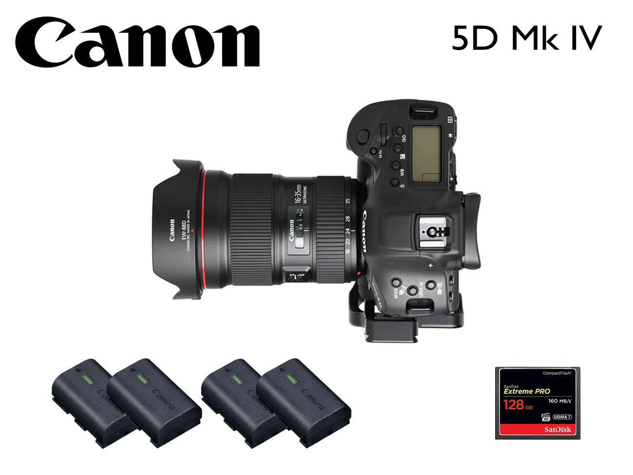 Canon 5d mk 4 iv - 16-35 f2.8 ii 