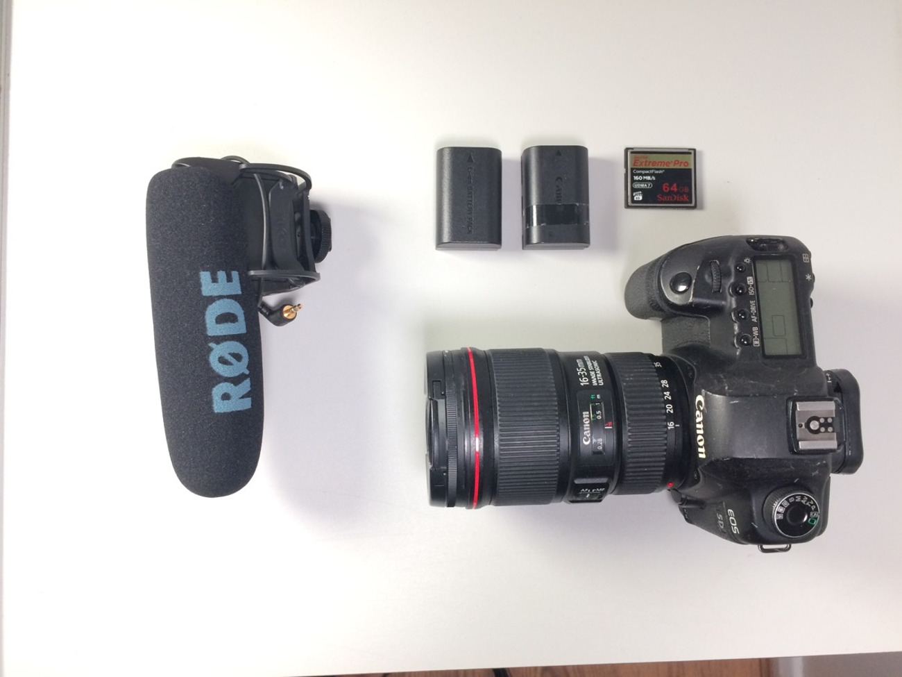 Canon 5d mk2 whit 16-35 lens f4