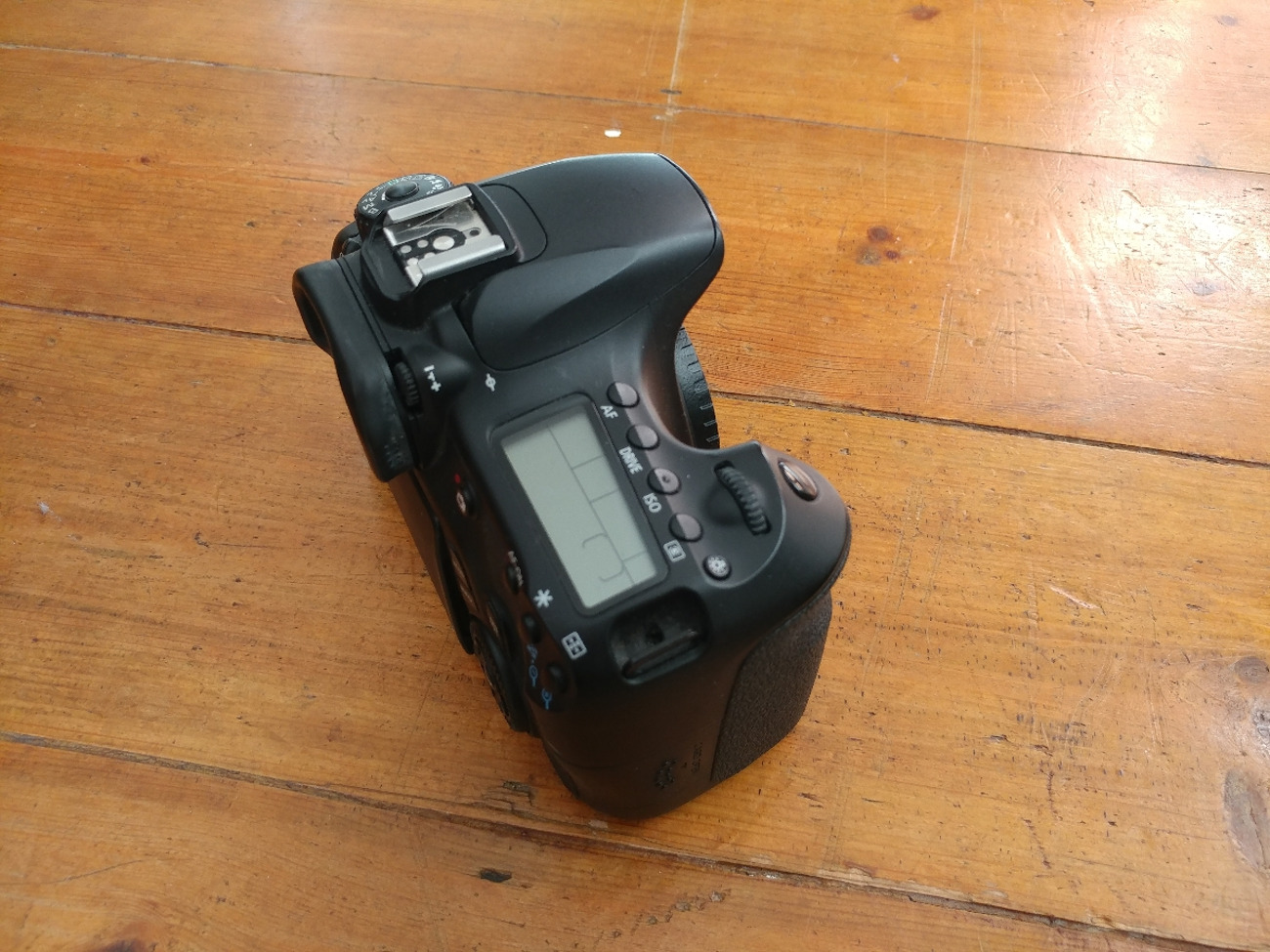 Canon 60d dslr photo camera with magic lantern firmware