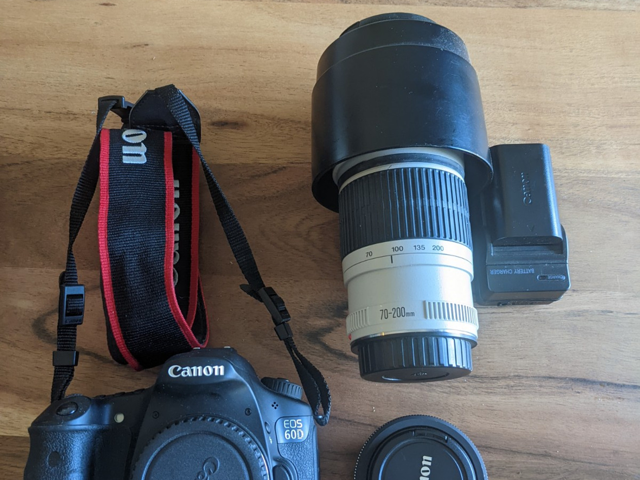 Canon 60d with 40mm and 70-200mm