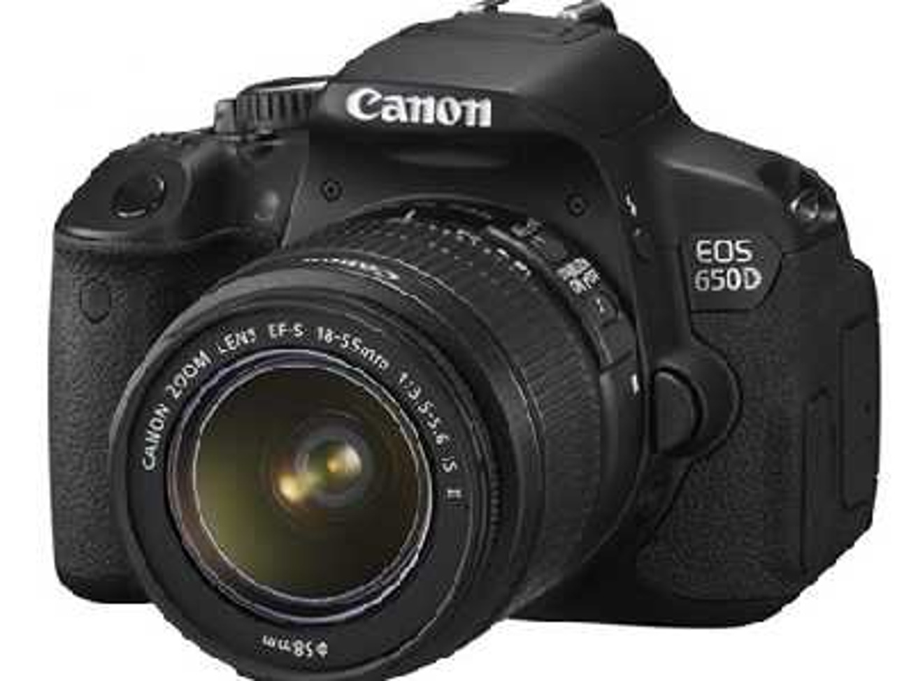 Canon 650d w/18-55mm lens