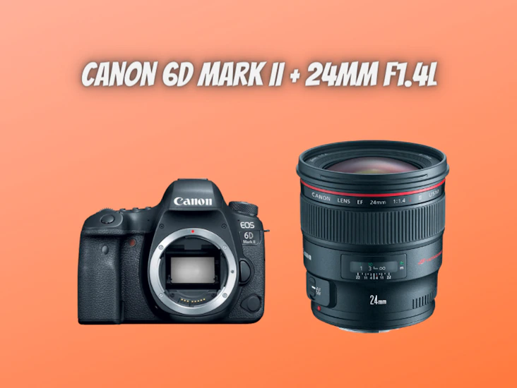Canon 6d mark ii + 24 mm f/1.4 l