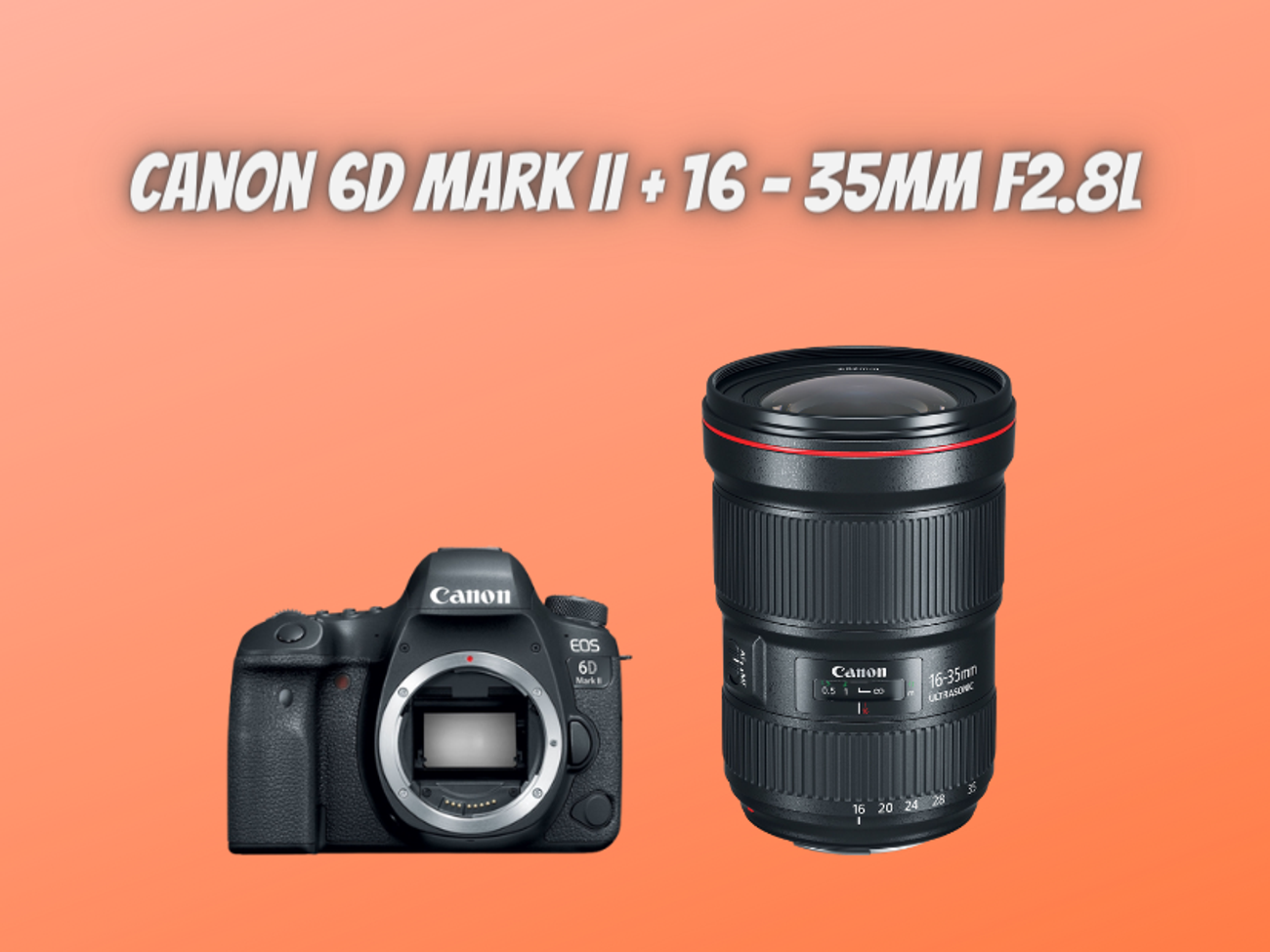 Canon 6d mark ii + canon 16-35 mm 2.8 iii
