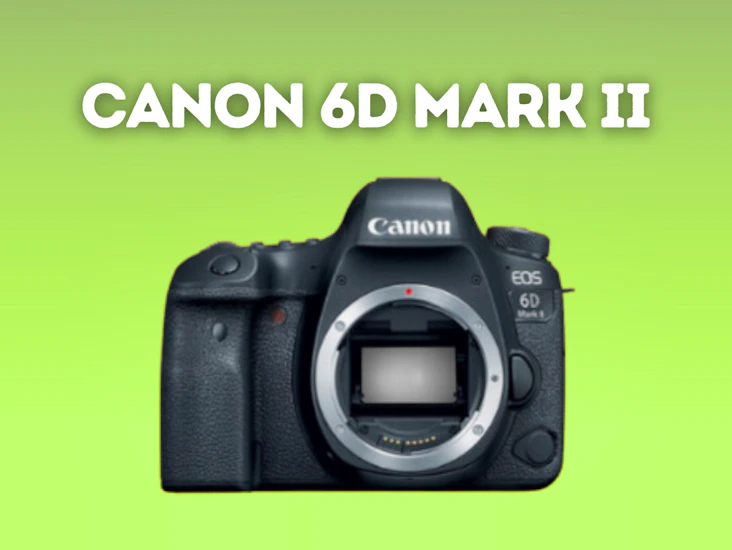 Canon 6d mark ii 26.2mp digital dslr camera