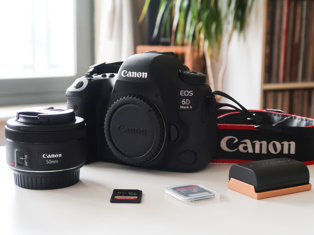 Canon 6d mark ii (camera kit for video and photography)