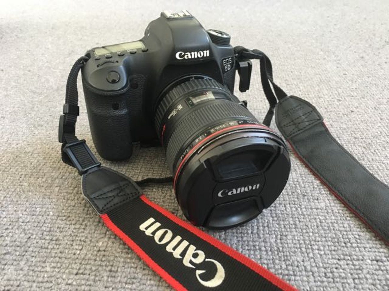Canon 6d with 16-35mm 2.8 lens