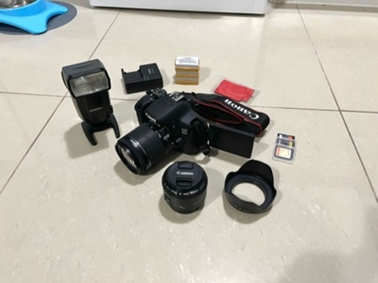 Canon 700d camera kit - photography & video