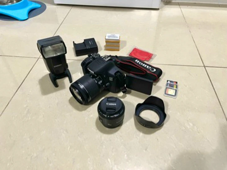 Canon 700d camera kit - photography & video
