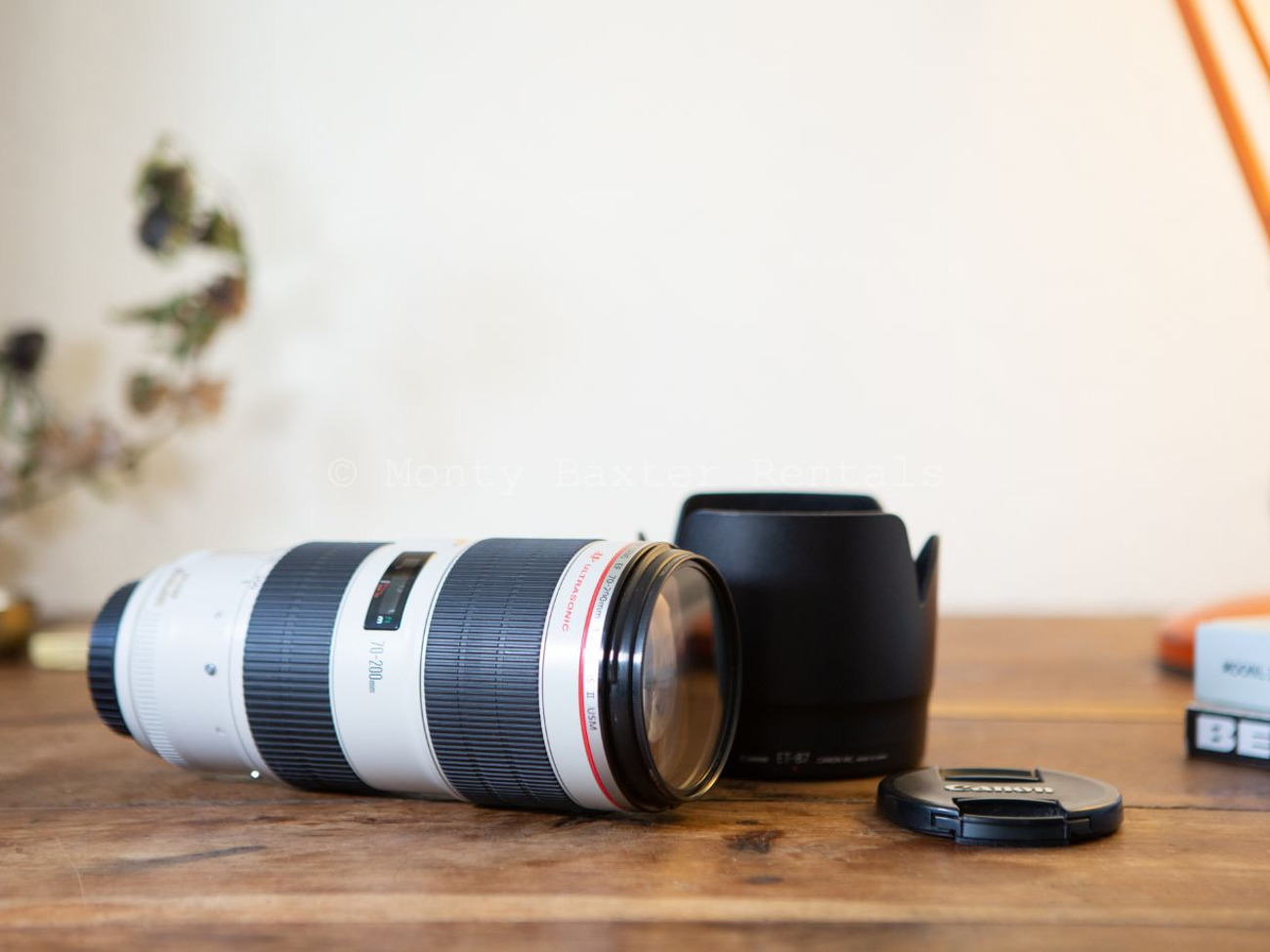 Canon 70-200mm f2.8 ii usm telephoto lens