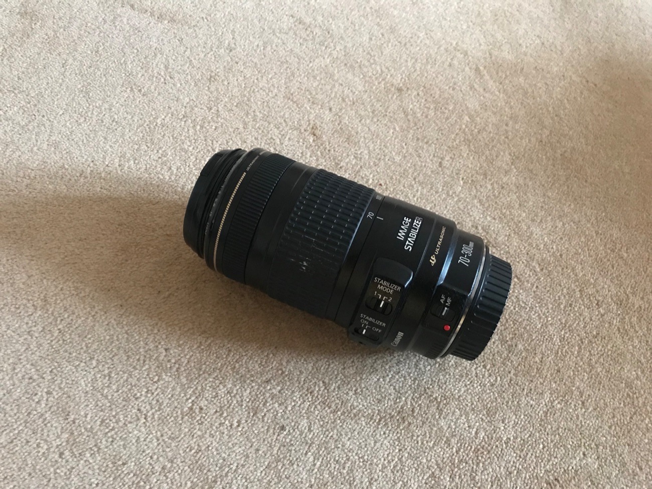 Canon 70-300mm f/3.5-5.6 ef mount for 35mm sensor