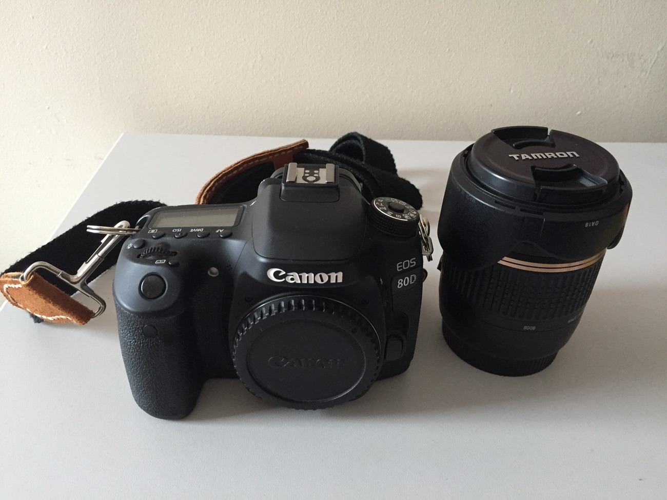 Canon 80d + tamron 18-270mm lens