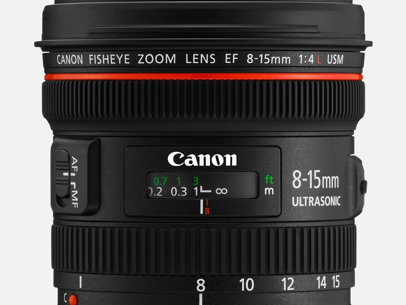 Canon 8-15mm f/4l fisheye zoom lens
