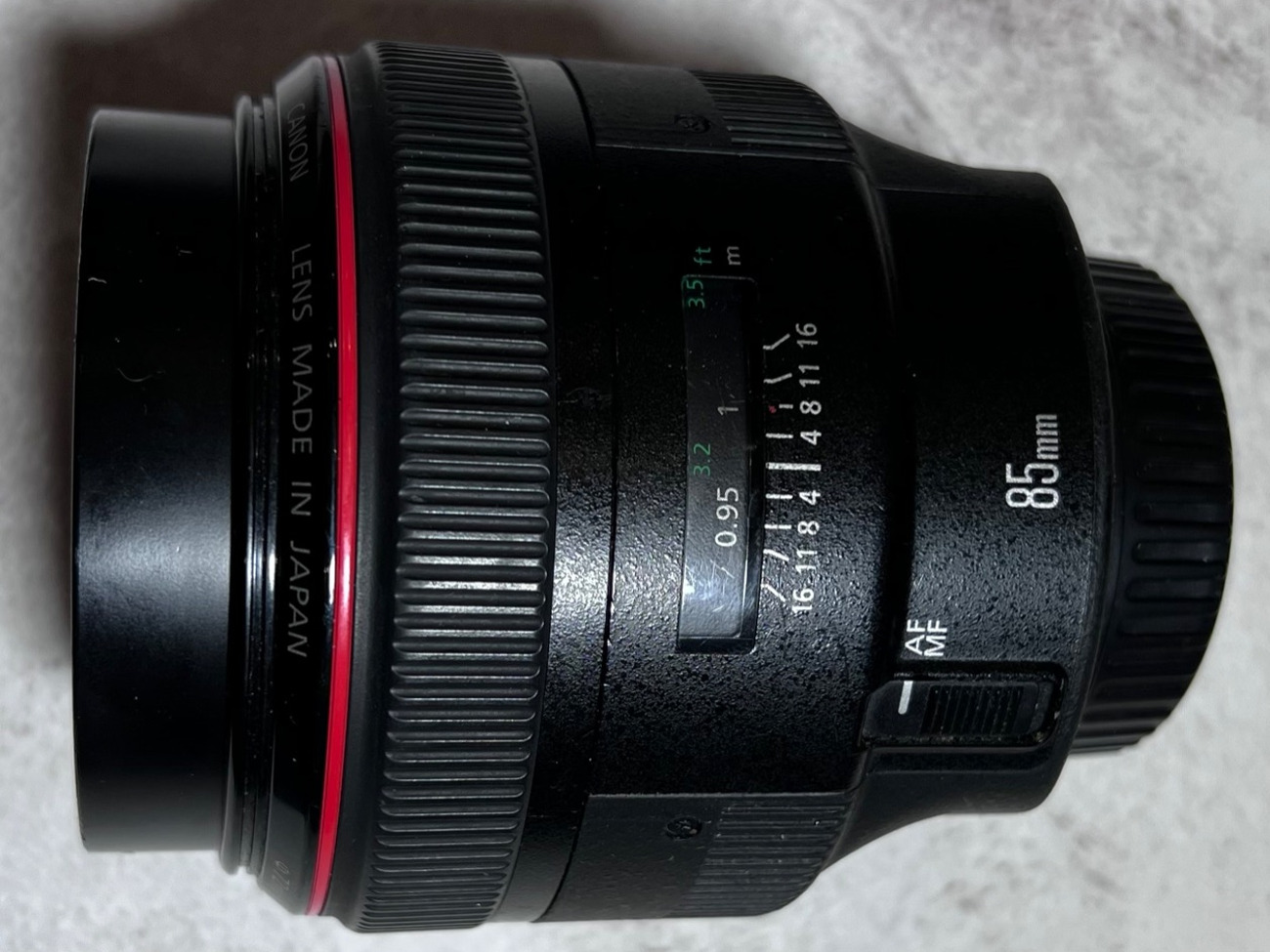 Canon 85mm f1.2 l ii usm