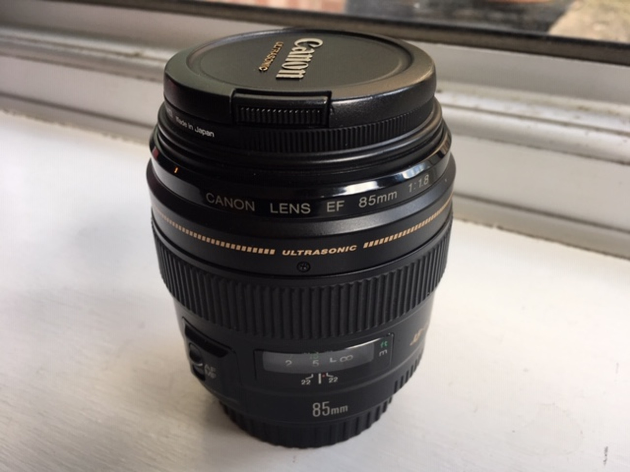 Canon 85mm f1.8 portrait lens