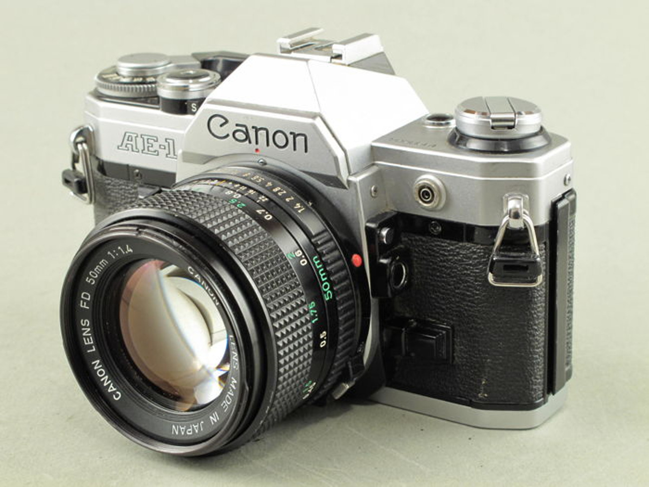 Canon ae-1 - 50mm f1.4 lens (others available)