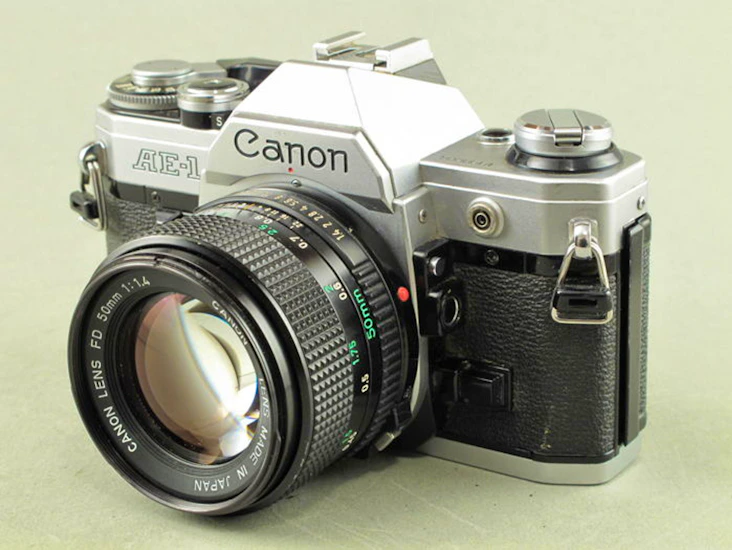 Canon ae-1 - 50mm f1.4 lens (others available)