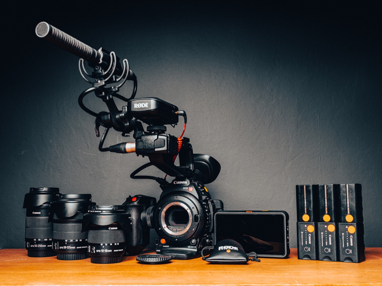 Canon c100 mkii run & gun kit