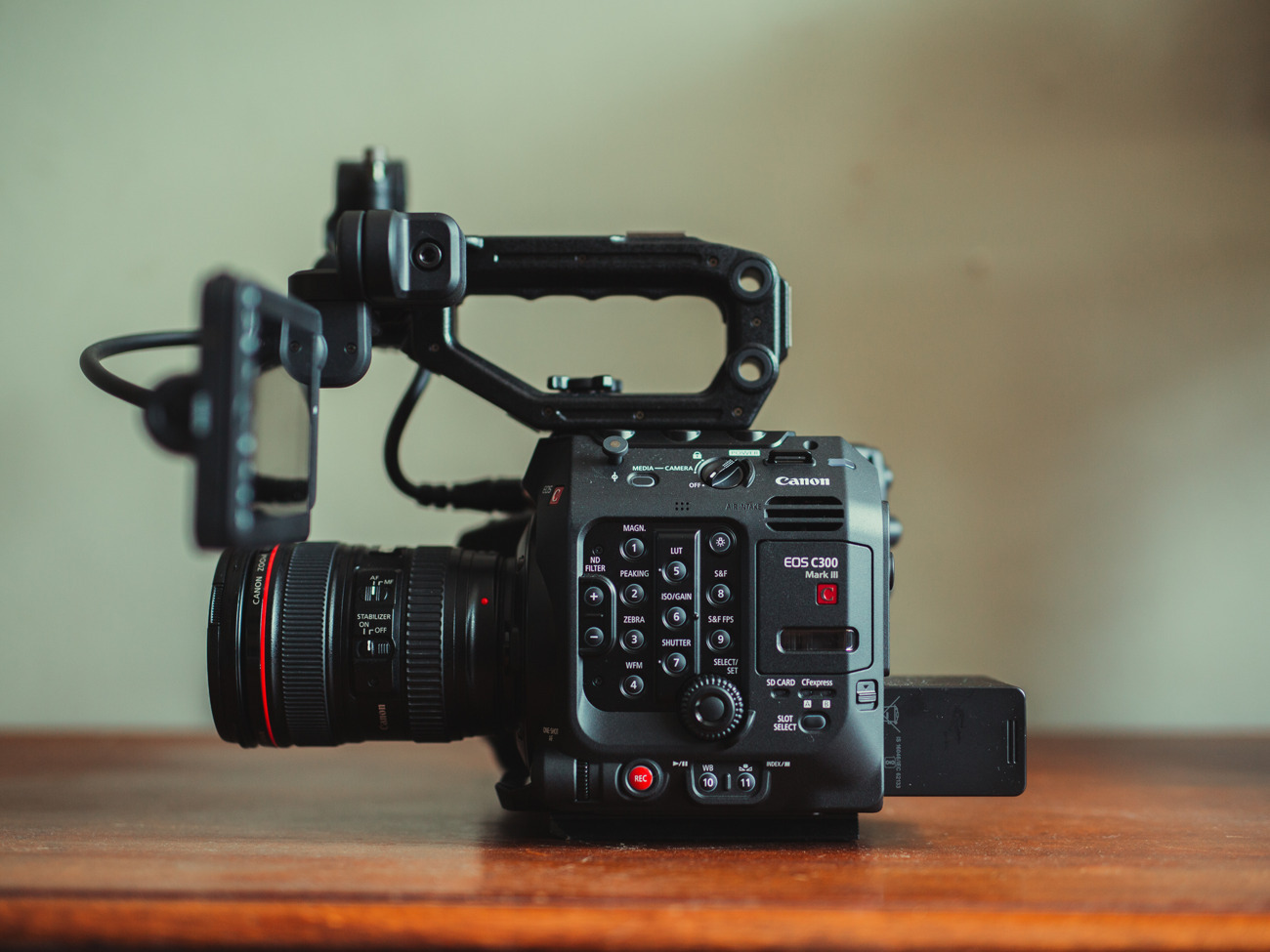 Canon c300 mark iii cinema camera