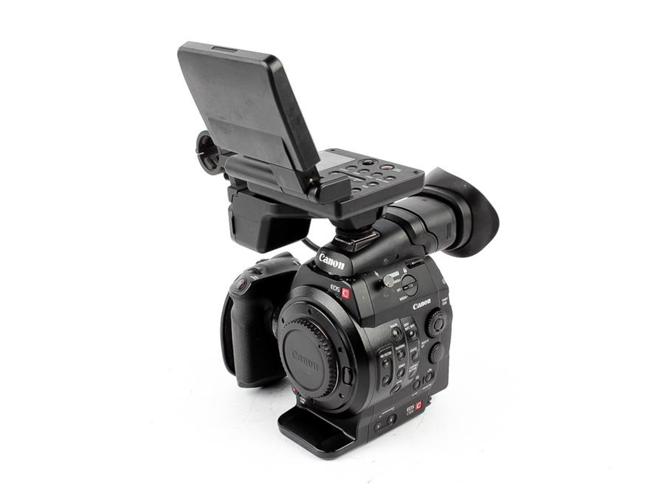 Canon c300 with monitor