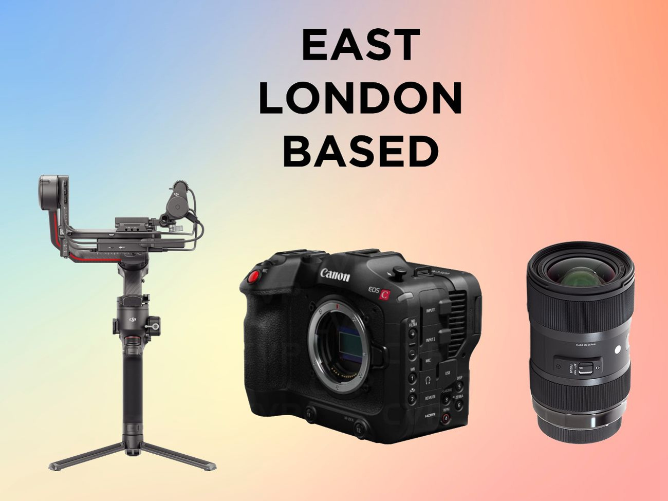 DJI RS 3 Pro RavenEyeセット Rent a DJI RS 3 Pro Kit w/ RavenEye | Focus Motor | 2 Bats