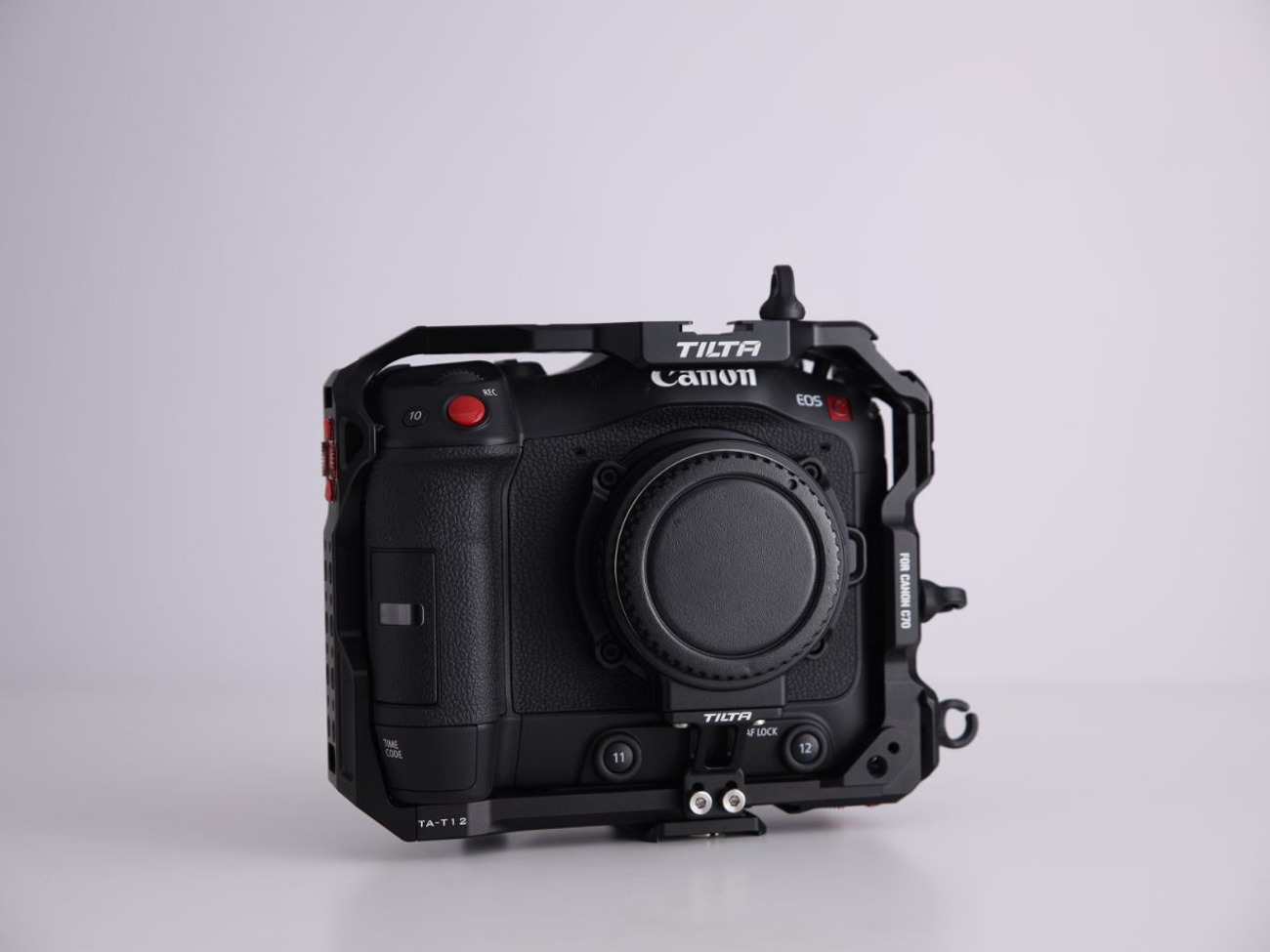 Canon c70 with rf-ef 0.71x adaptor