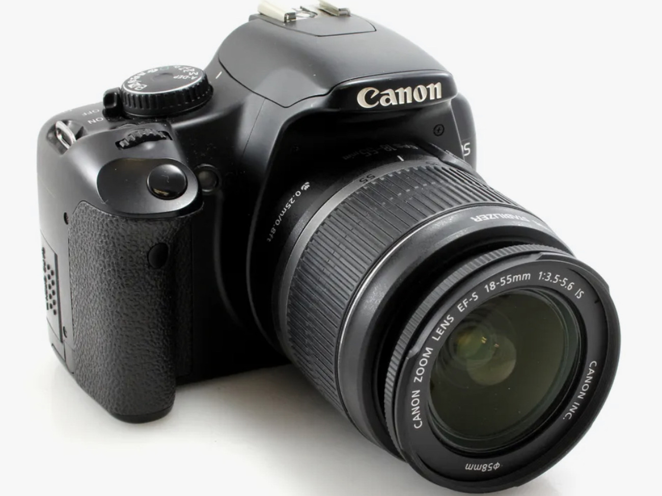 Canon dslr 550d with 18-55mm lens