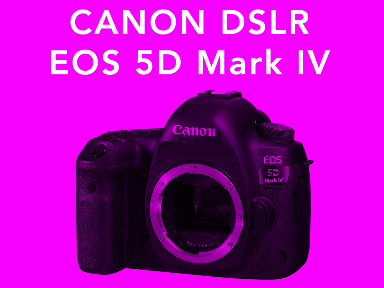 Canon dslr eos 5d mark iv