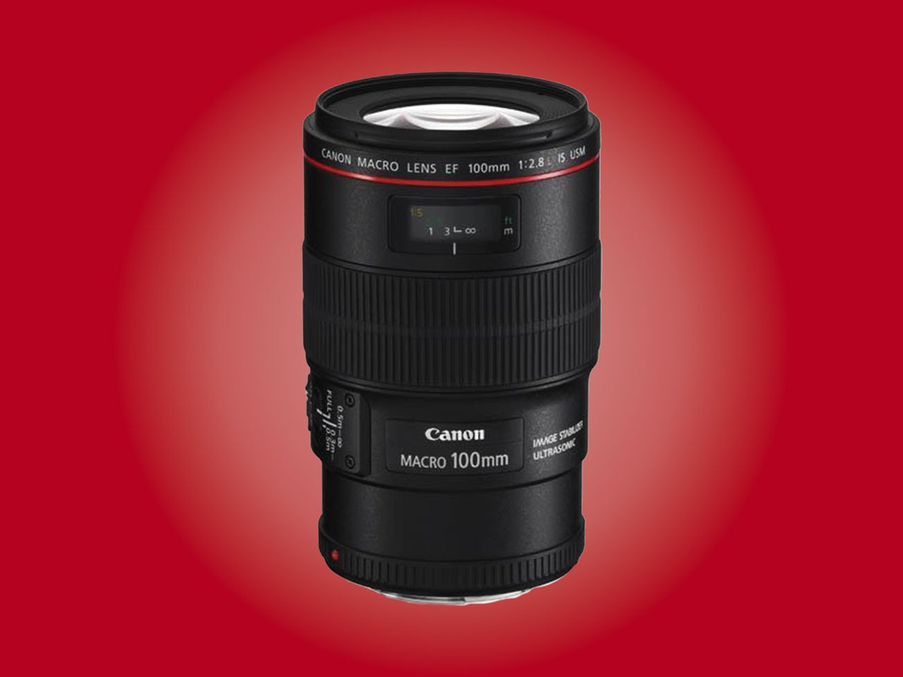 Canon ef 100m 2.8l macro is lens