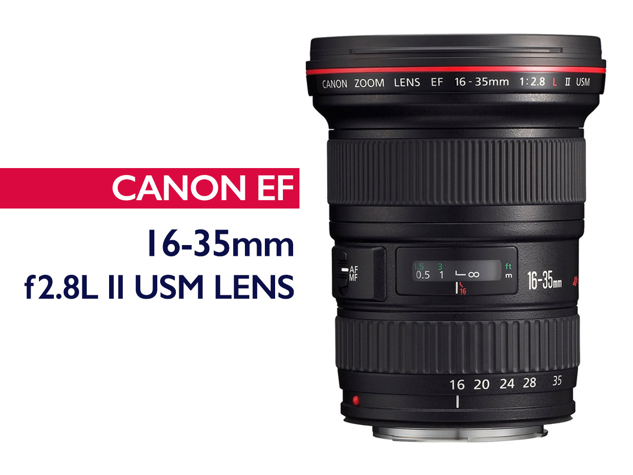 *special rates for 3 day and weekly rentals* canon ef 16-35mm f/2.8l ii usm lens