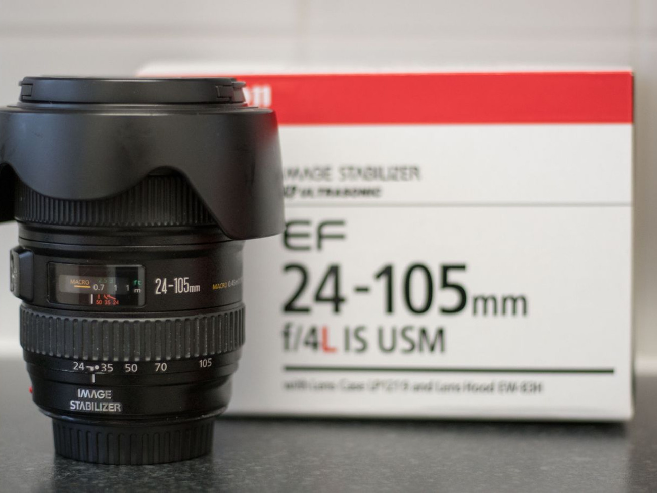 Canon ef 24 – 105 mm f/4l is usm lens