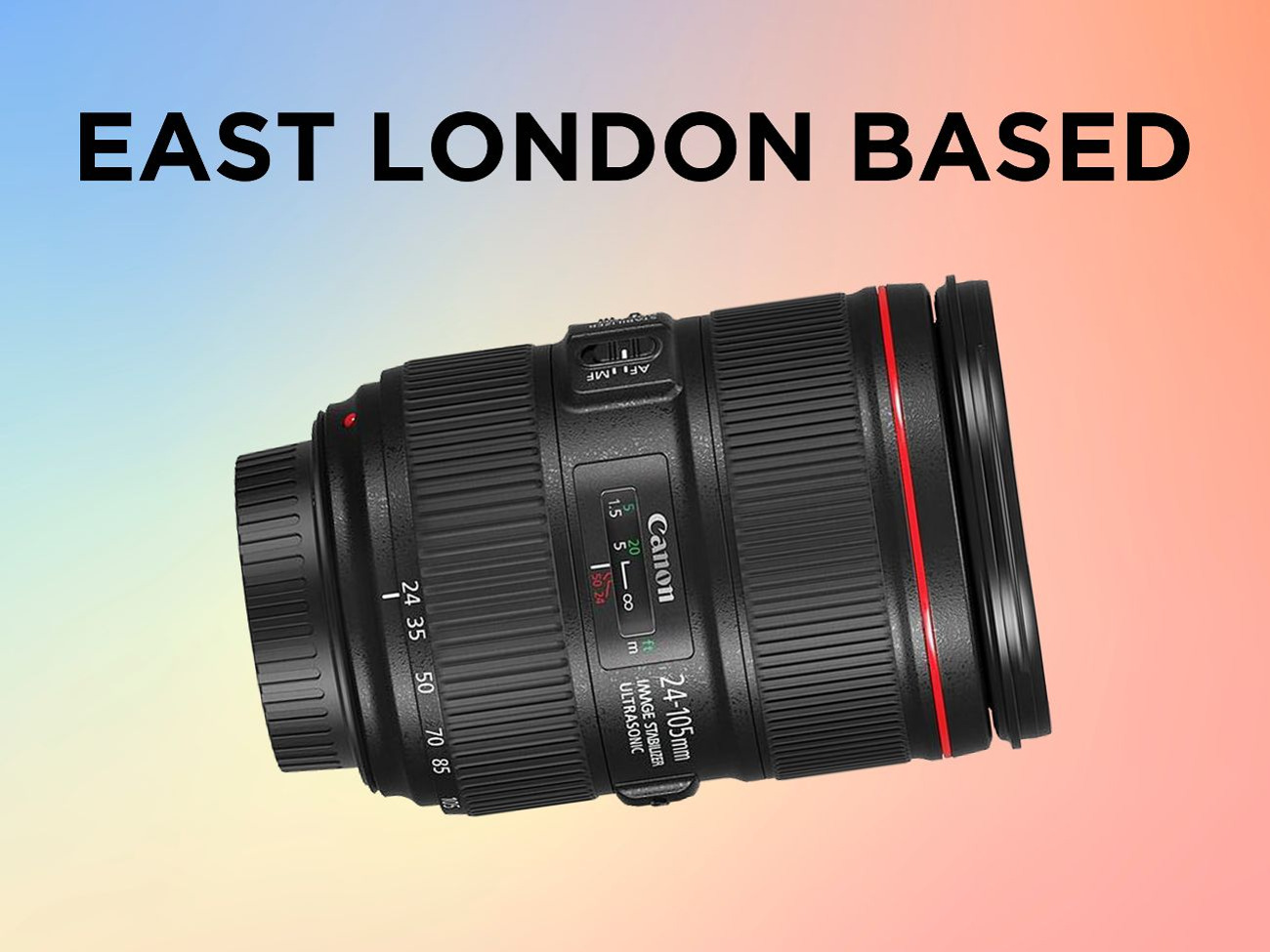 Rent Canon EF 24–105mm f/4L IS II USM lens (based in Hackney) from