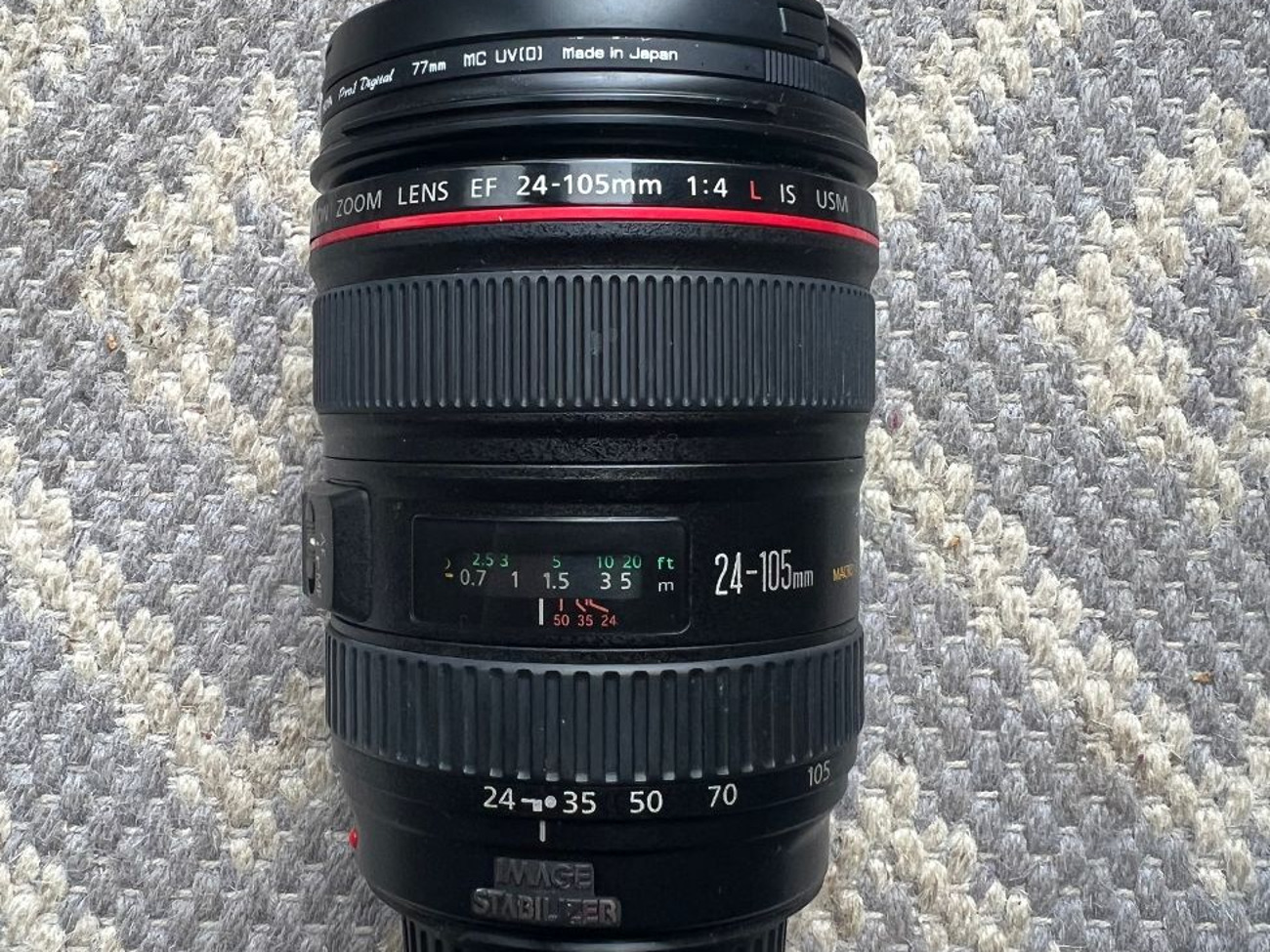 Canon ef 24-105mm l is usm lens