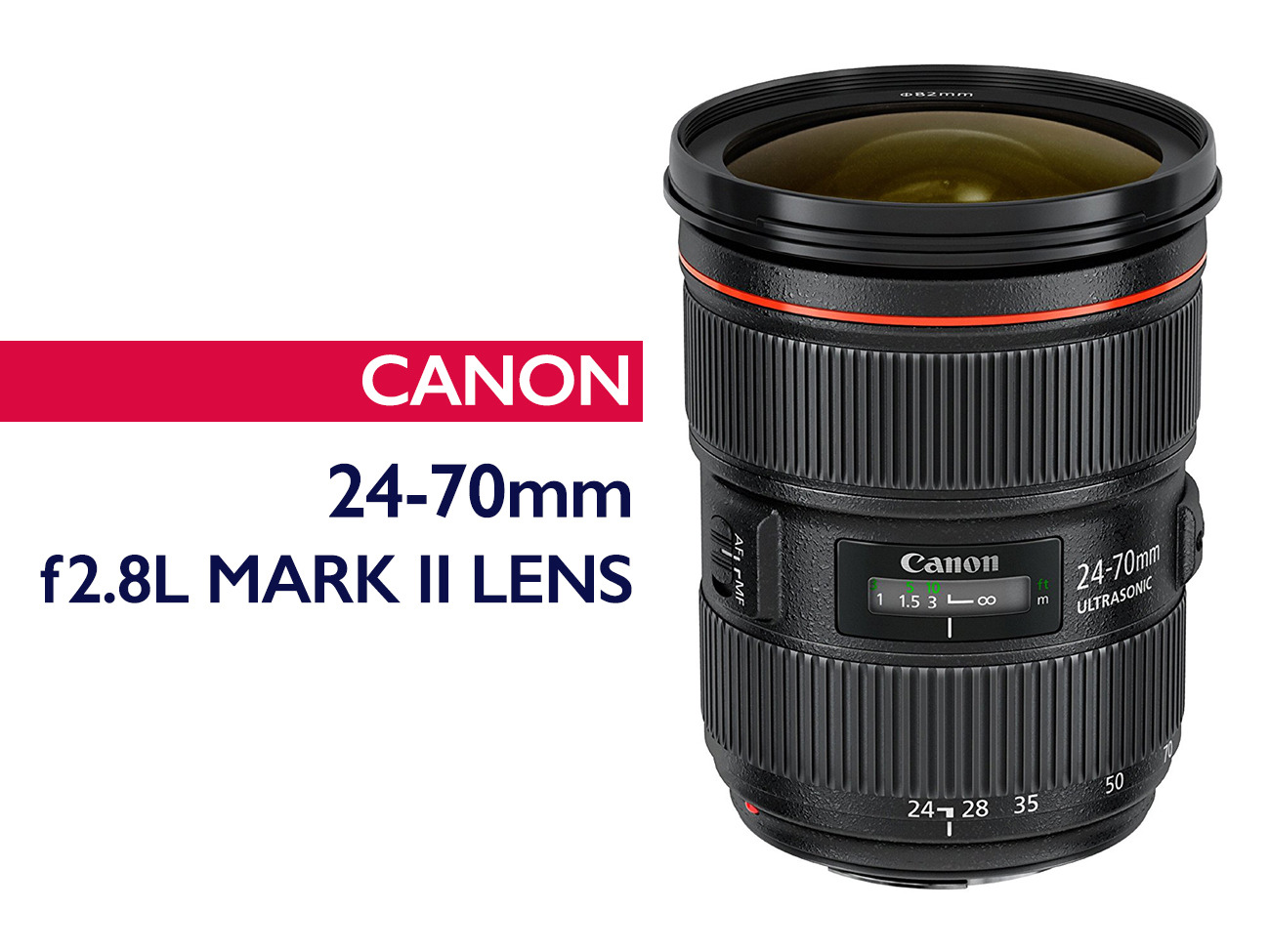 *special rates for 3 day and weekly rentals* canon ef 24-70mm f/2.8l ii usm lens