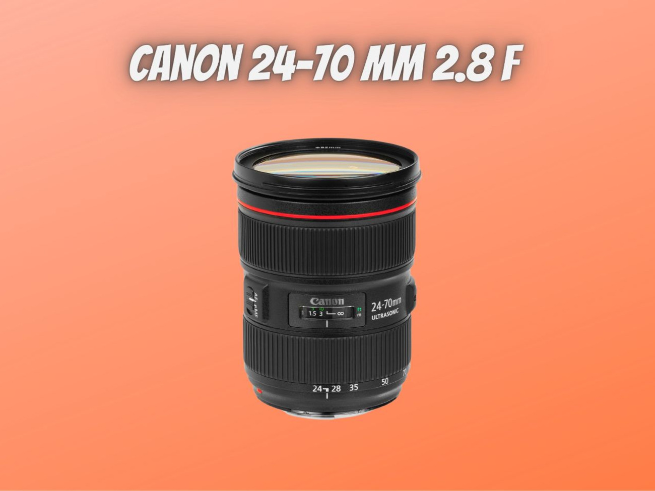 Canon 24-70mm f2.8l ii usm lens ef 
