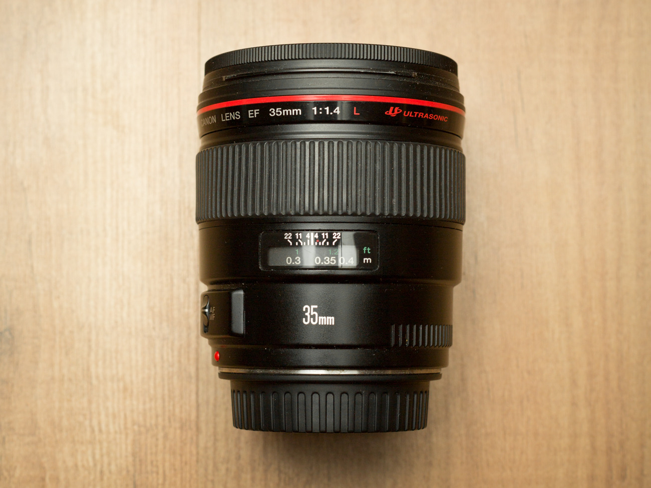 Canon ef 35mm f1.4 l wide angle prime lens full frame