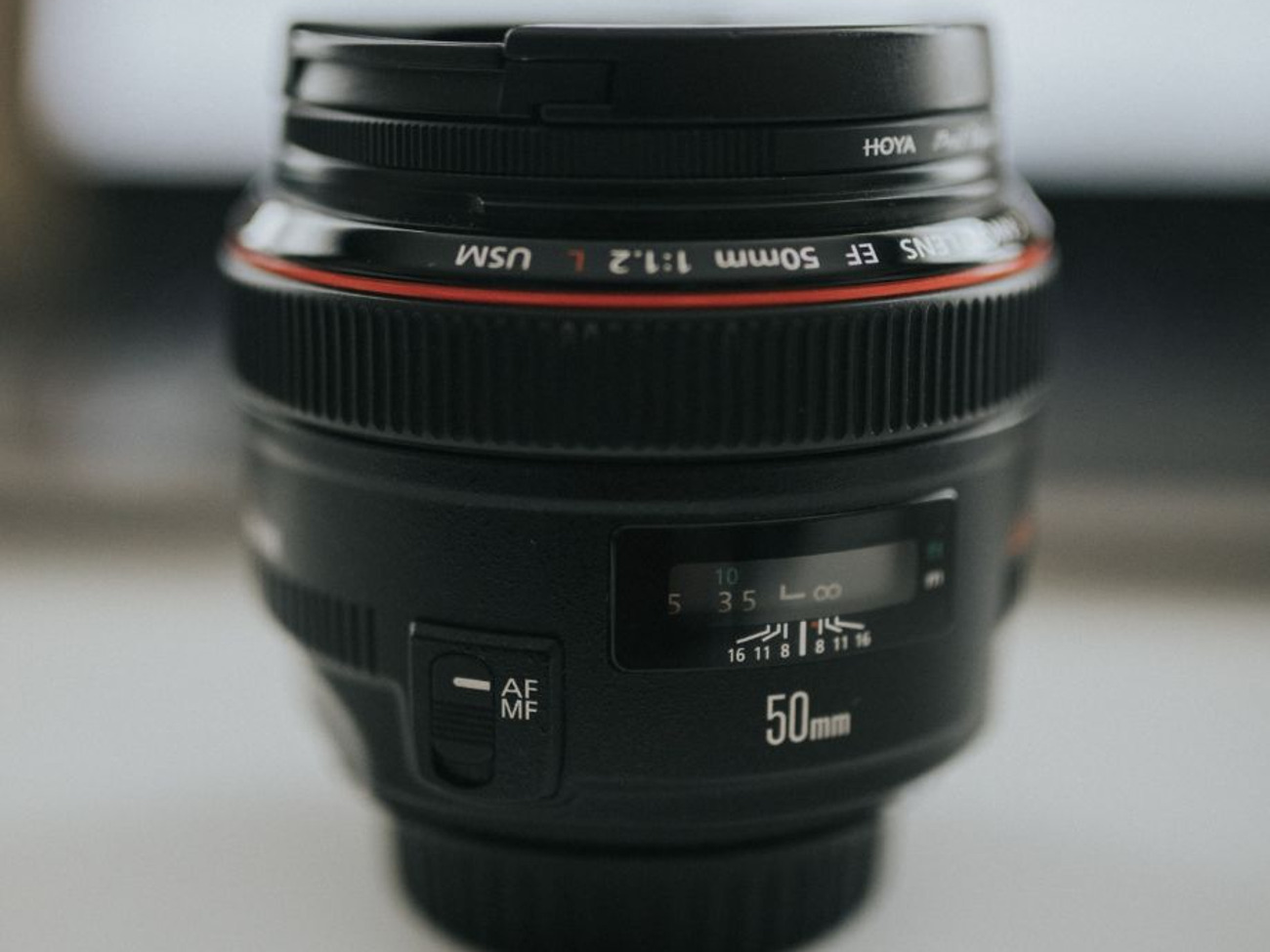Canon ef 50mm f1.2l usm lens