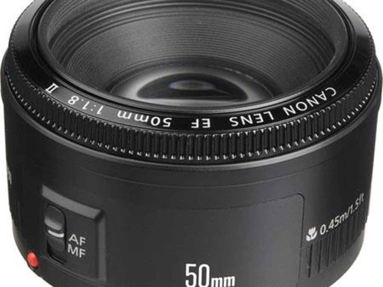 Canon ef 50mm f1.8 lens