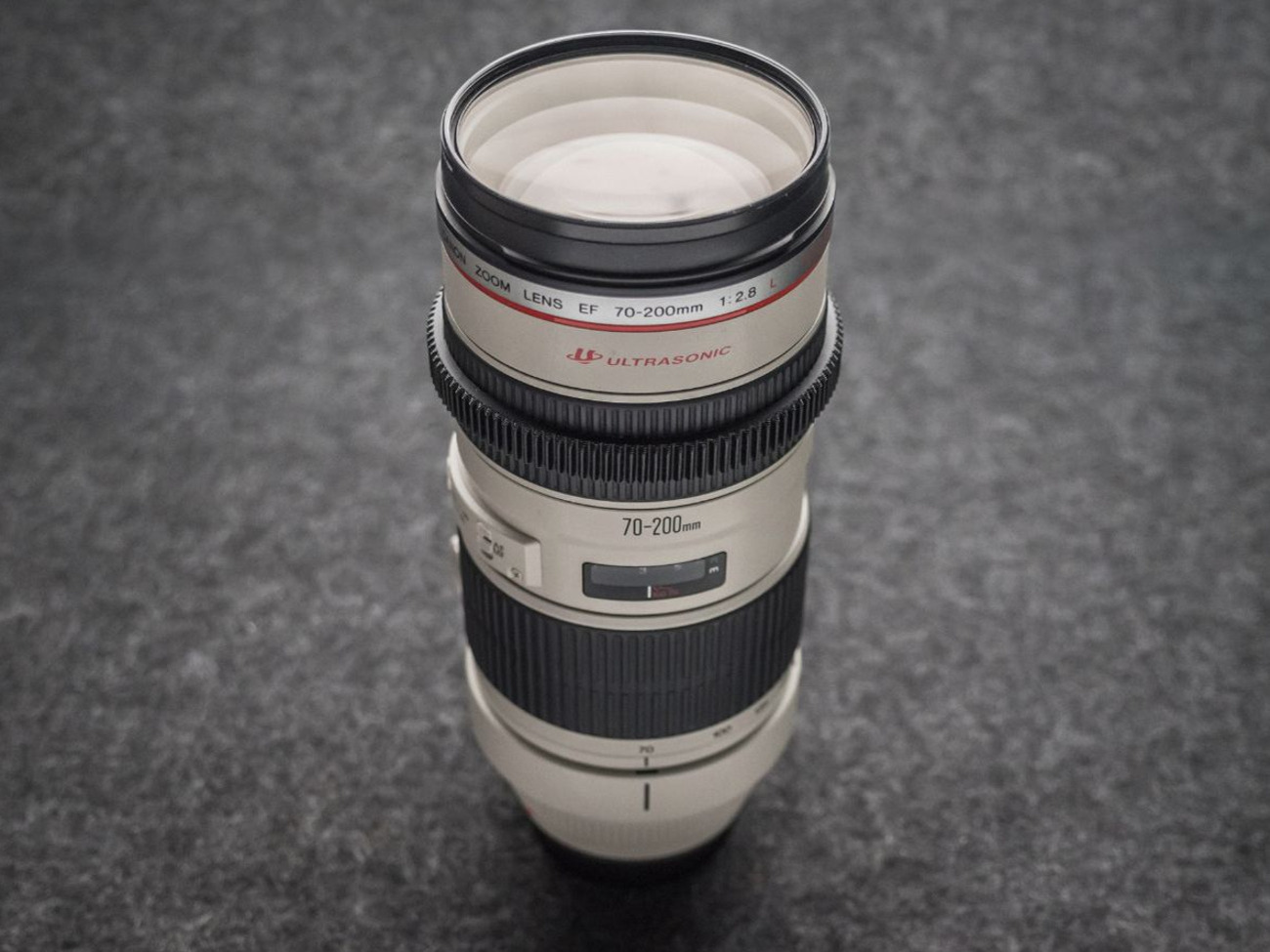 Canon ef 70-200mm f2.8 is l ii usm telephoto zoom lens adapter rf c70 c80 red