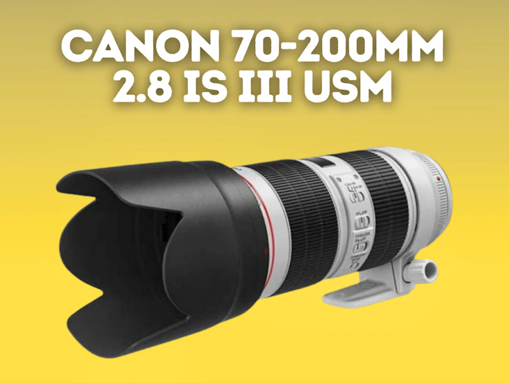 Canon ef 70-200mm f2.8l is iii usm lens