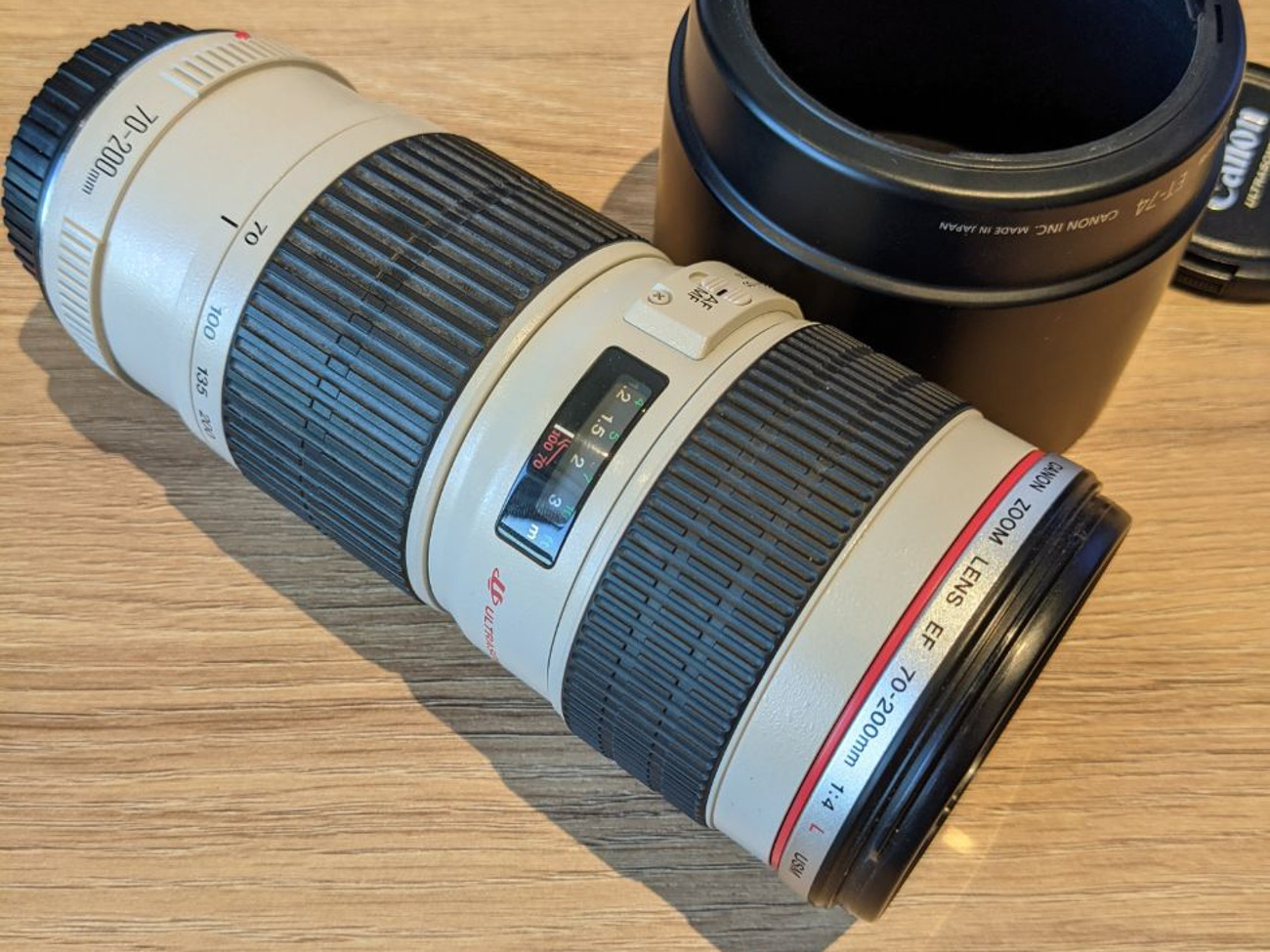 Canon ef 70-200mm f/4l usm lens