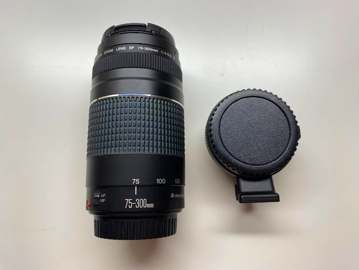 Canon ef 75-300mm f/4-5.6 dc zoom lens