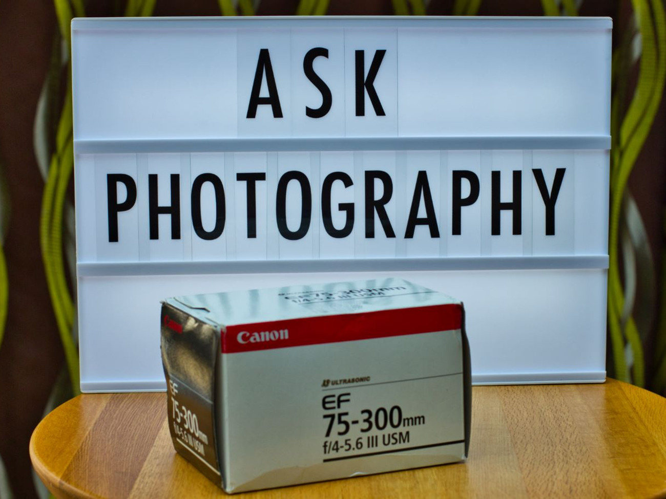 Canon ef 75-300mm f/4-5.6 iii usm lens