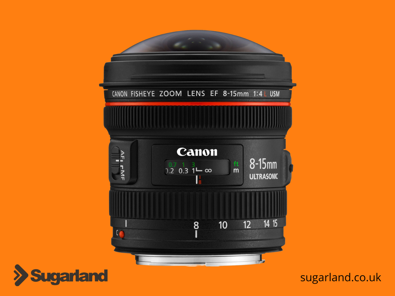 Canon ef 8-15mm f/4 fisheye lens