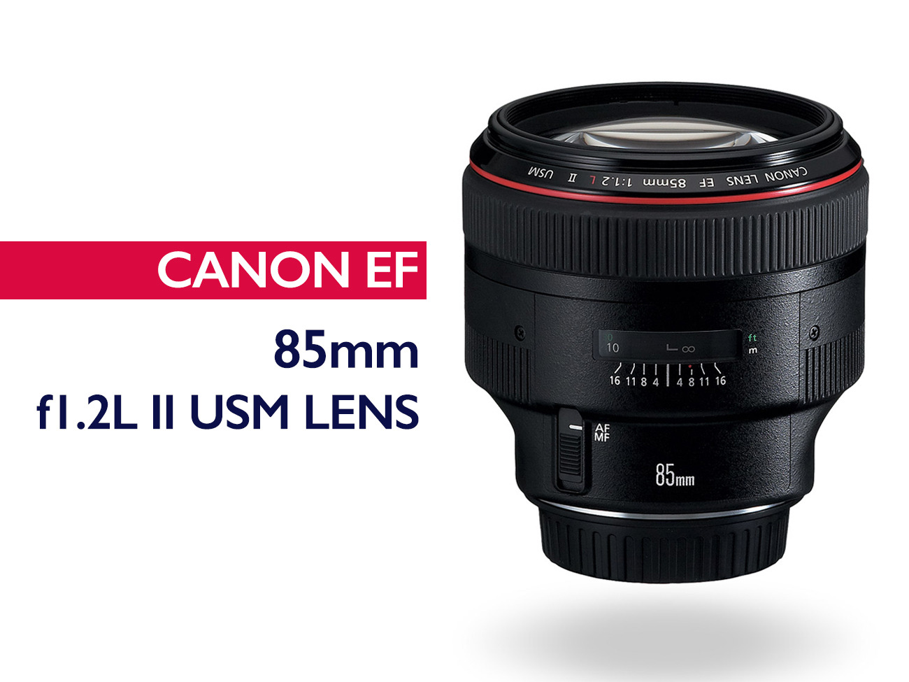 *special rates for 3 day and weekly rentals* canon ef 85mm 1.2l mark ii lens *3