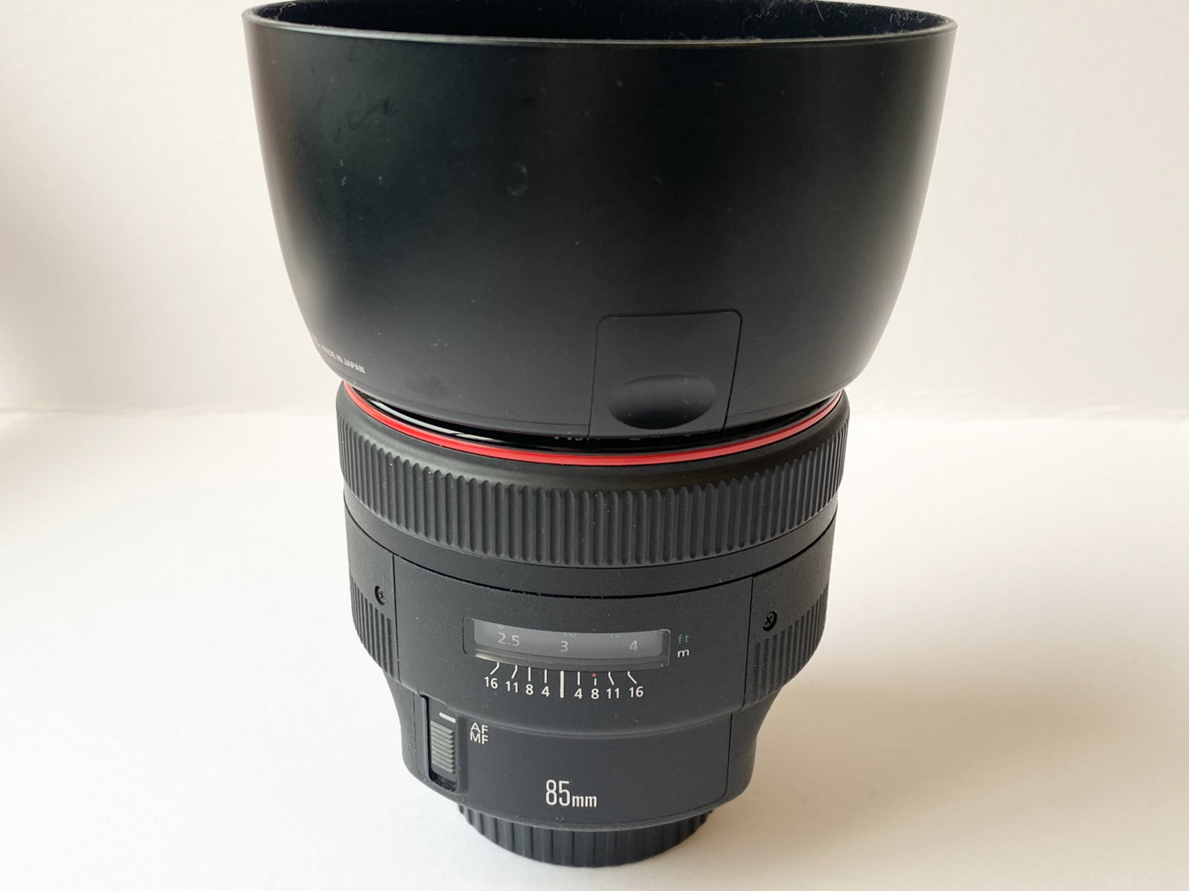 Canon ef 85mm f1.2 l ii usm lens
