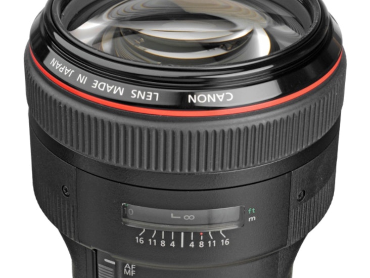 Canon ef 85mm f/1.2l ii usm lens